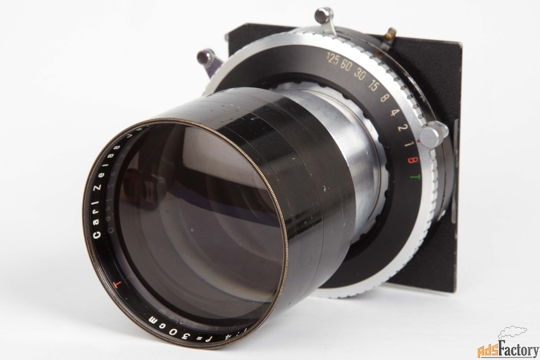 Объектив Carl Zeiss Jena Sonnar 1:4 f=30cm (300mm) T (13х18 см)