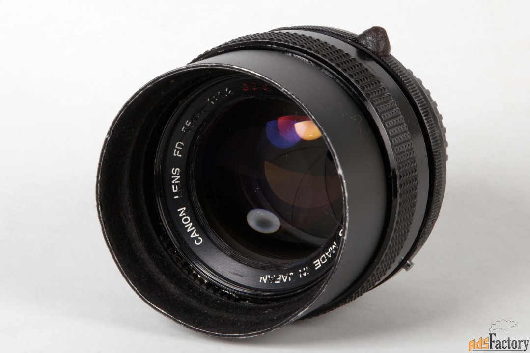 Объектив Canon FD 55mm 1:1,2 S.S.C. на Canon EF
